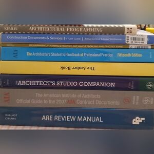 Architectural and Design Book Collection - Blue, Gray, Yellow